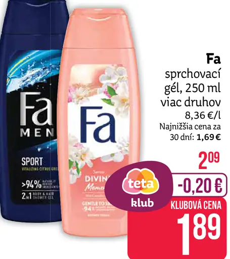 Fa Sprchovací gél