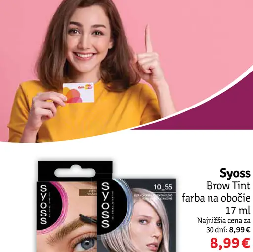 Syoss Brow Tint farba na obočie