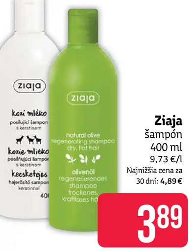 Ziaja šampón