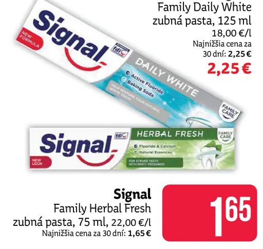 Signal Family Care Daily White zubná pasta