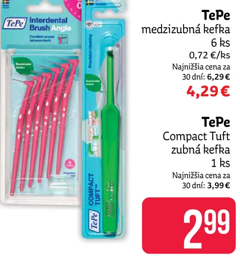 TePe Compact Tuft zubná kefka