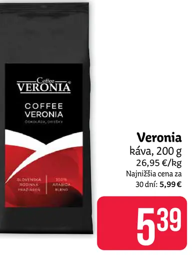Veronia káva
