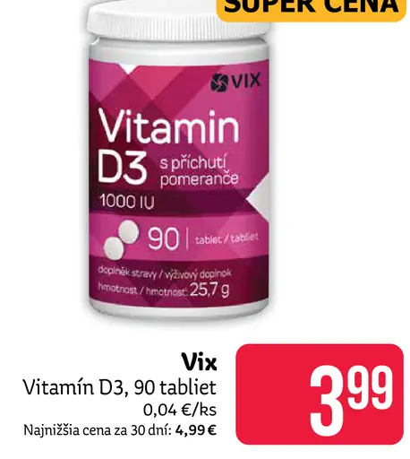 Vix Vitamín D3
