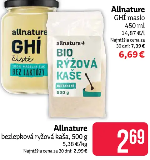Allnature GHÍ maslo