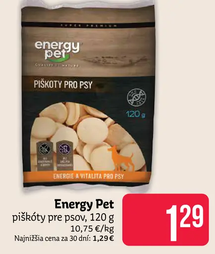 Energy Pet piškóty pre psy
