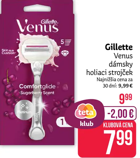 Gillette Venus Swirl dámsky holiaci strojček