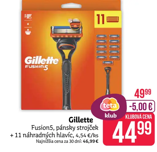 Gillette Fusion5 holiaci strojček