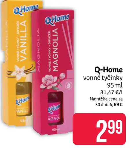 Q-Home vonné tyčinky