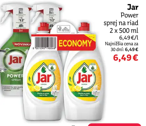 Jar Power sprej na riad