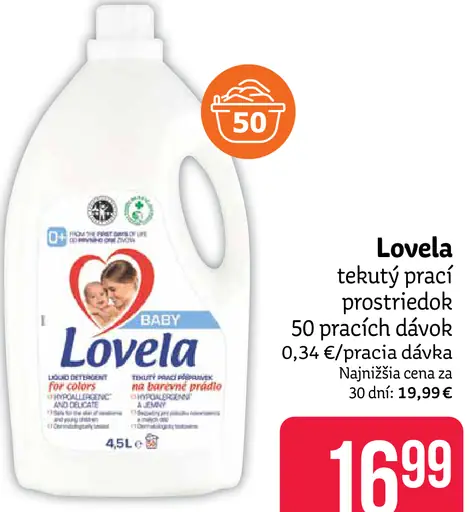 Lovela prací prostriedok