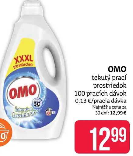 Omo tekutý prací prostriedok