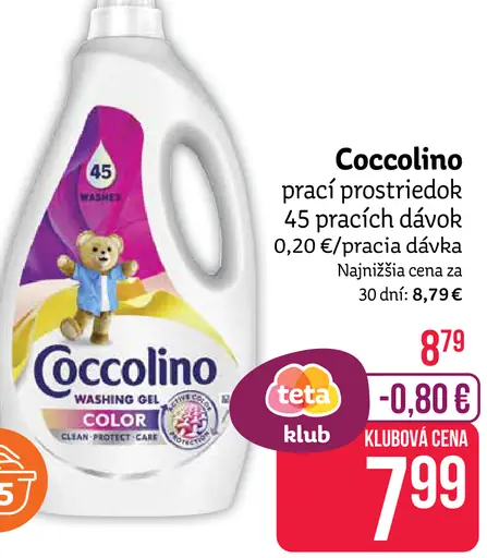 Coccolino prací gél