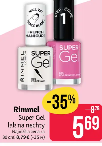 Rimmel Super Gel lak na nechty