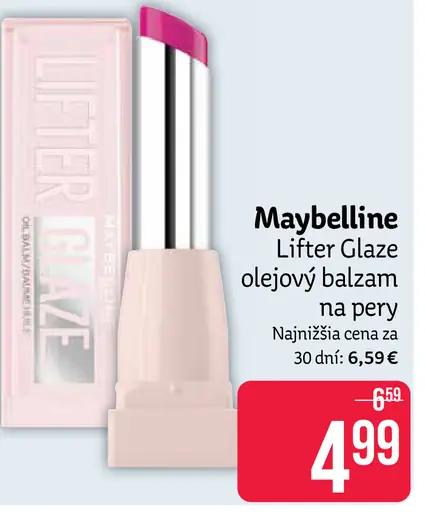 Maybelline olejový balzam na pery Lifter Glaze