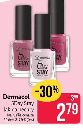 Dermacol Stay lak na nechty