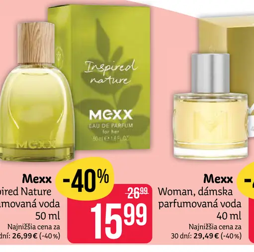 Mexx Inspired Nature parfumovaná voda
