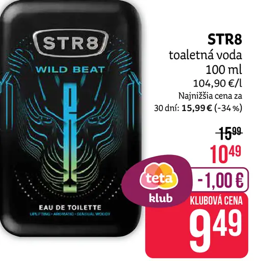 STR8 pánska toaletná voda