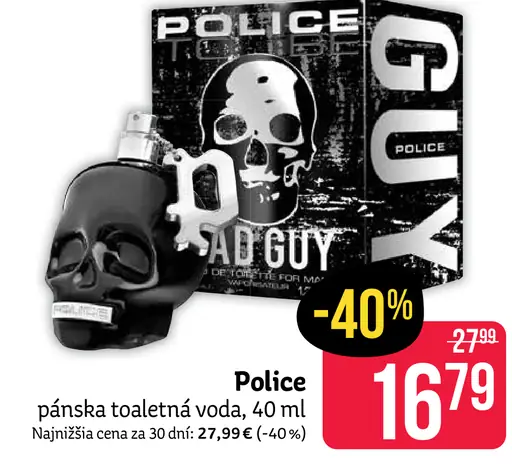 Police pánska toaletná voda