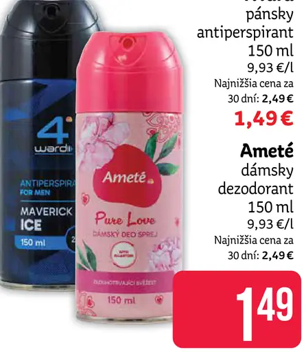 4Ward pánsky antiperspirant