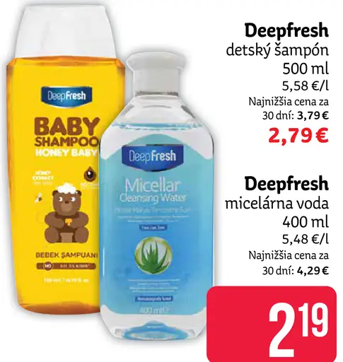 Deepfresh detský šampón
