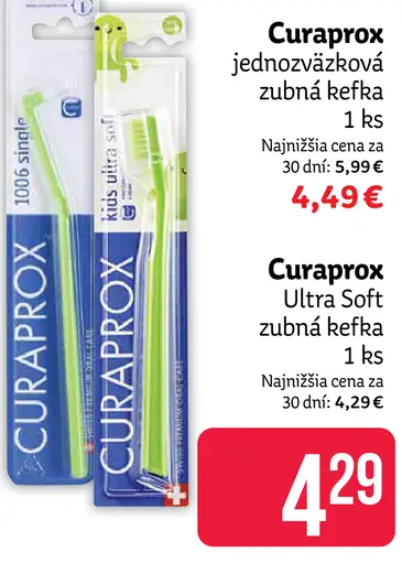 Curaprox zubná kefka