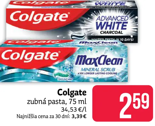 Colgate Zubná pasta