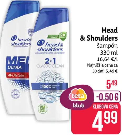 Head & Shoulders šampón