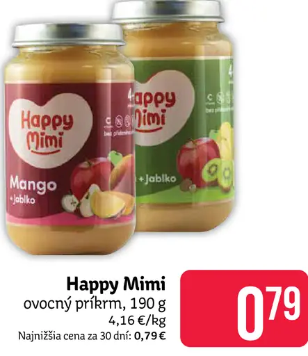 Happy Mimi ovocný príkrm
