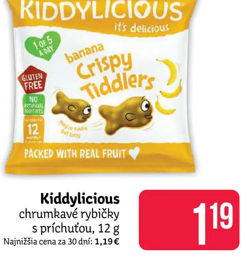 Kiddylicious koláčiky