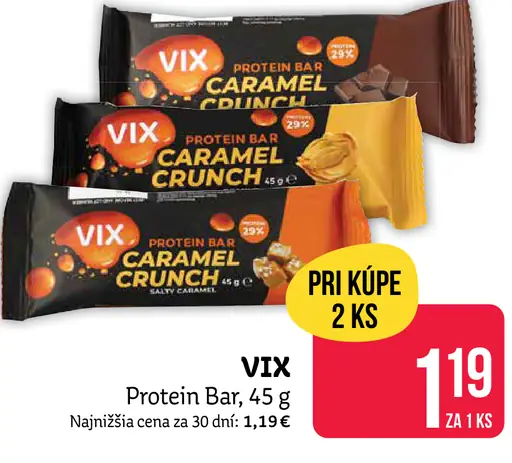 VIX Protein Bar Caramel Crunch