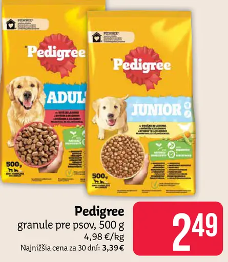 Pedigree granule pre psy