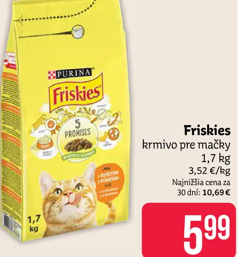 Friskies krmivo pre mačky