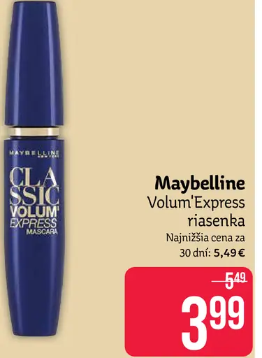 Maybelline Volum’ Express riasenka