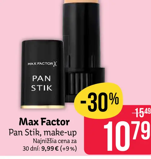 Max Factor Pan Stik make-up