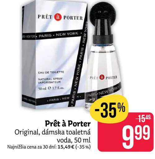 Prêt à Porter Original dámska toaletná voda