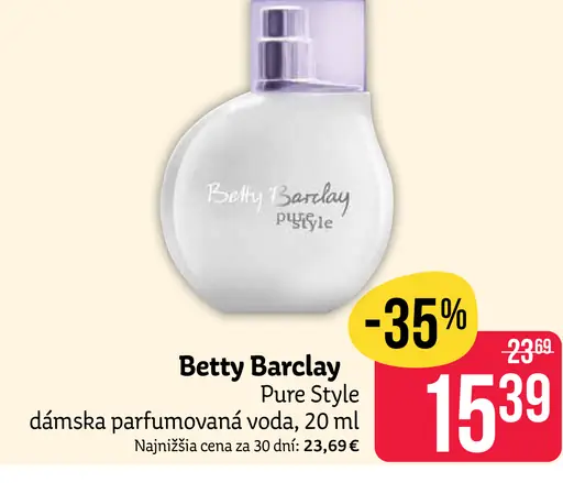 Betty Barclay Pure Style dámska parfumovaná voda
