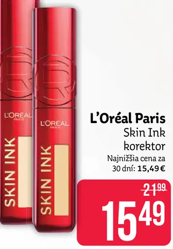 L'Oréal Paris Skin Ink korektor