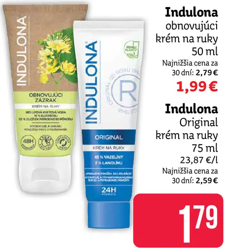 Indulona Original krém na ruky