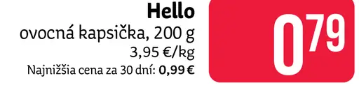 Hello ovocná kapsička