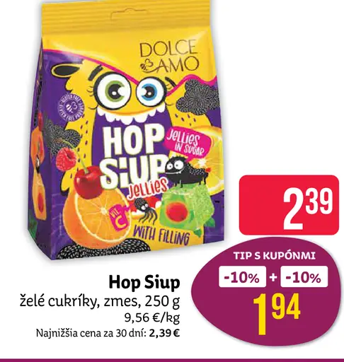 Hop Shup želé cukríky