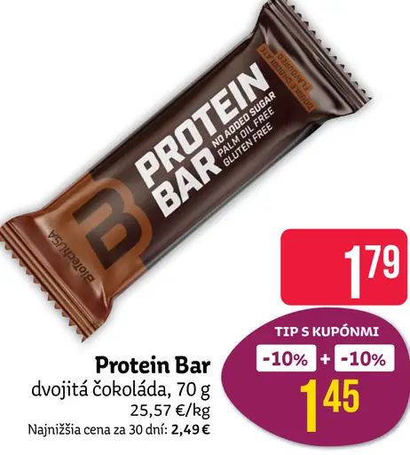 Protein Bar dvojitá čokoláda