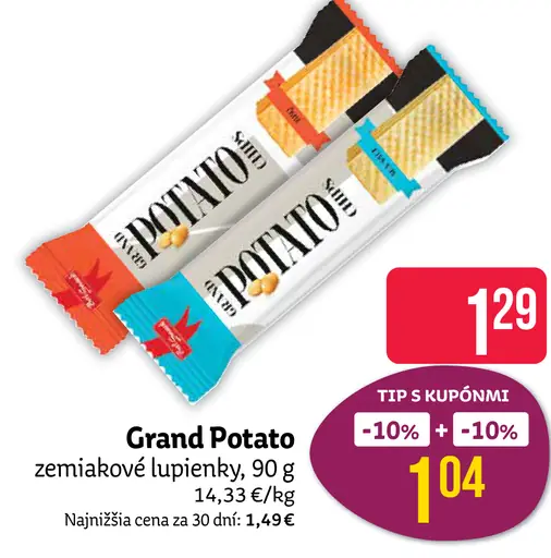 Grand Potato zemiakové lupienky