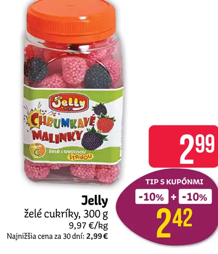 Jelly želé cukríky