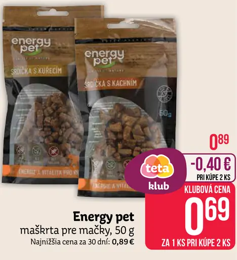 Energy Pet stelivo pre mačky