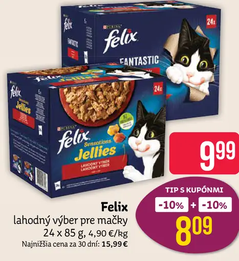 Felix lahodný výber pre mačky