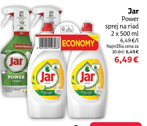 Jar Power sprej na riad