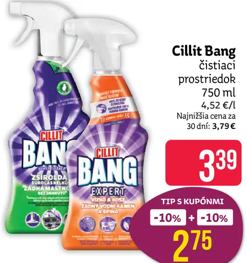 Cillit Bang čistiaci prostriedok