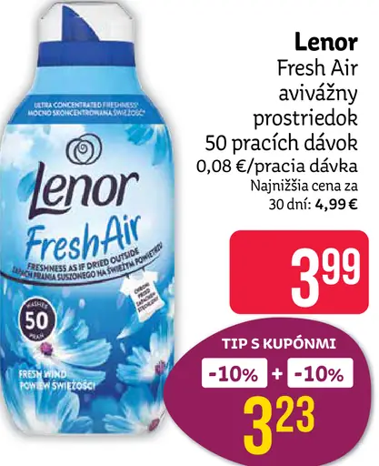 Lenor avivážny prostriedok