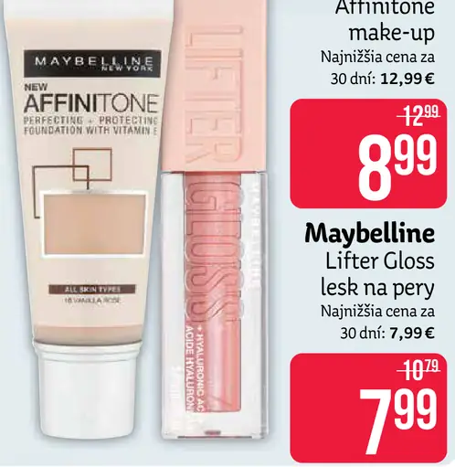 Maybelline Affinitone make-up