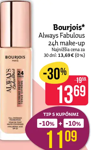 Bourjois Always Fabulous 24h make-up